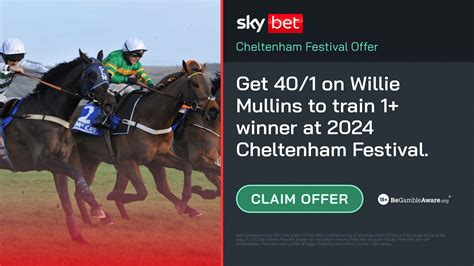 Sky Bet Cheltenham sign